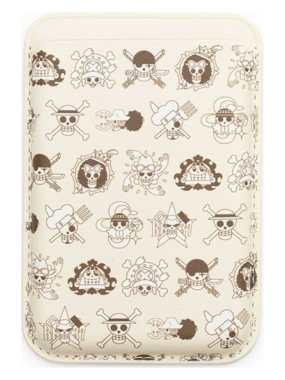 One Piece MagSafe Wallet Jolly Roger All Over Print CultureFly Magnetic Phone